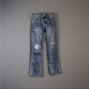 Gap Jeans Women's Size 0 25 Classic Straight Leg Light Blue Denim